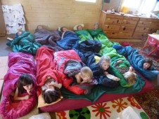 Před odpočíváním